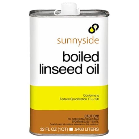 Sunnyside Sunnyside 87232 Boiled Linseed Oil In Metal Can 204206